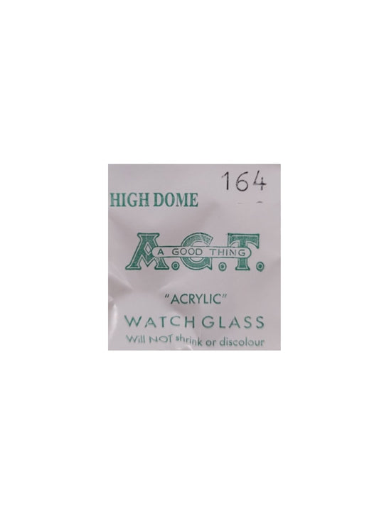 Acrylic High Dome Watch Glass 15.0mm - 35.0mm