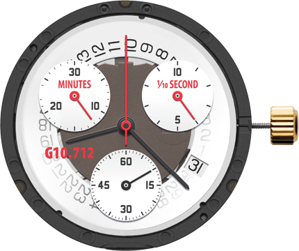 ESA G10.711 = ESA G10.712 Watch Movement