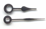 Matt Black Clock Hands 32mm H264/29