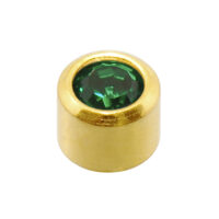Caflon Mini 24ct Gold Plated Emerald (May)