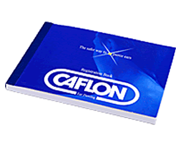 Caflon Ear Piercing Register (100 pages)