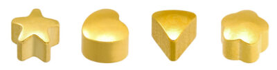Caflon 24ct Gold Plated Assorted Shapes