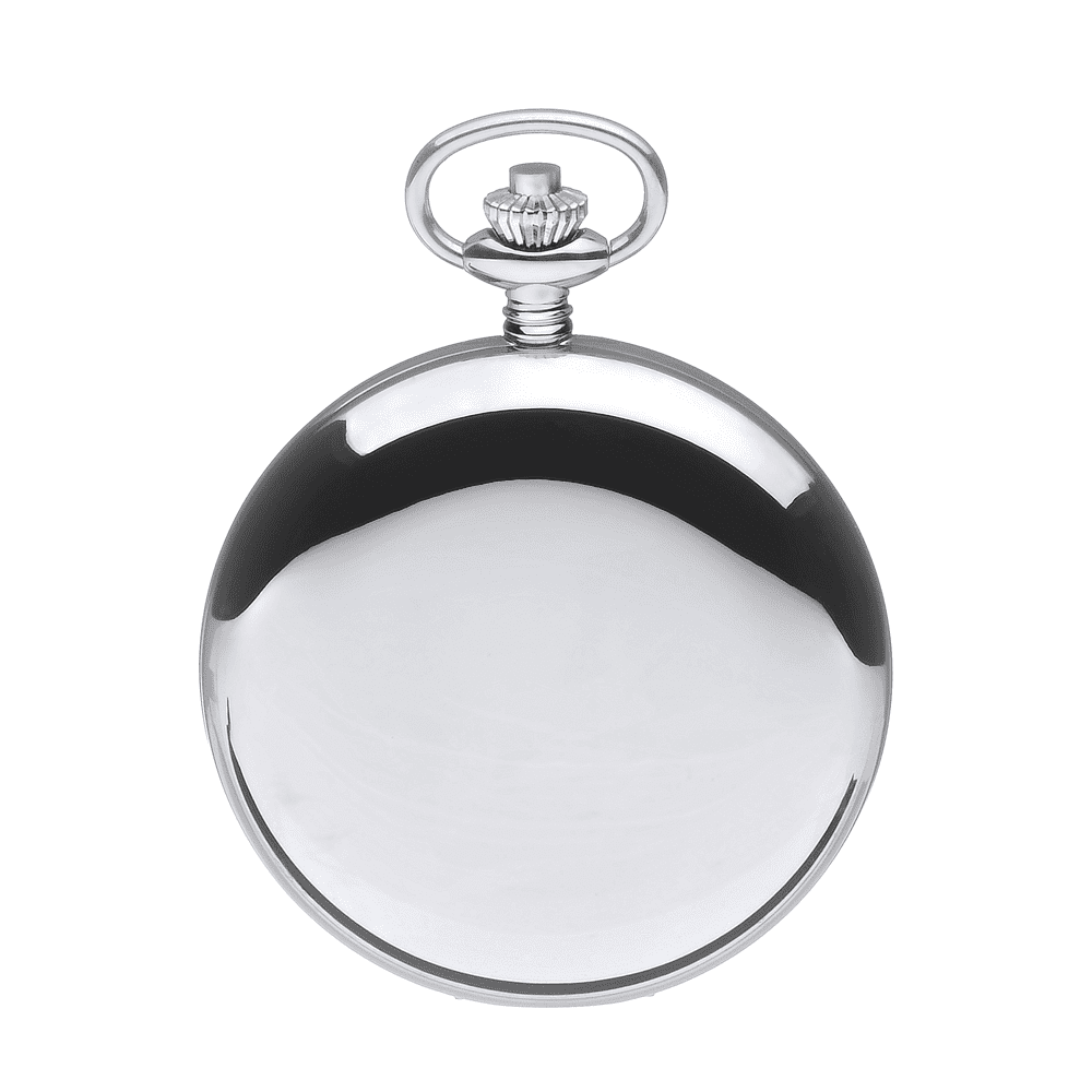 Chrome Plated Hunter B24 Pocket Watch