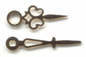 Polished Brass Clock Hands 35mm   H264/15