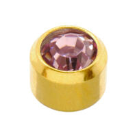 Caflon 24ct Gold Plated Alexandrite (June)